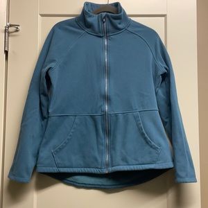 Women’s Sketchers dusty blue zip sweatshirt size L